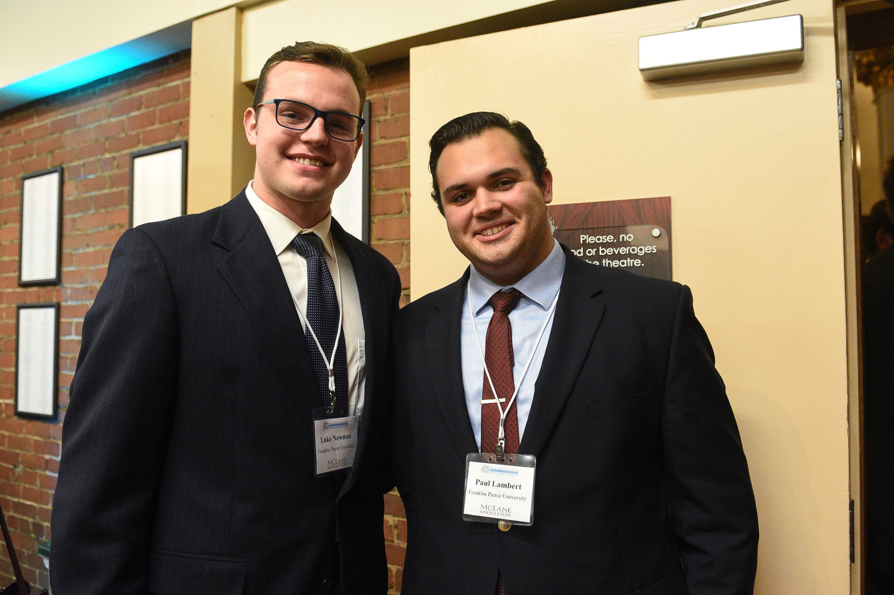 Scene Setters -- First Amendment Award event -- students